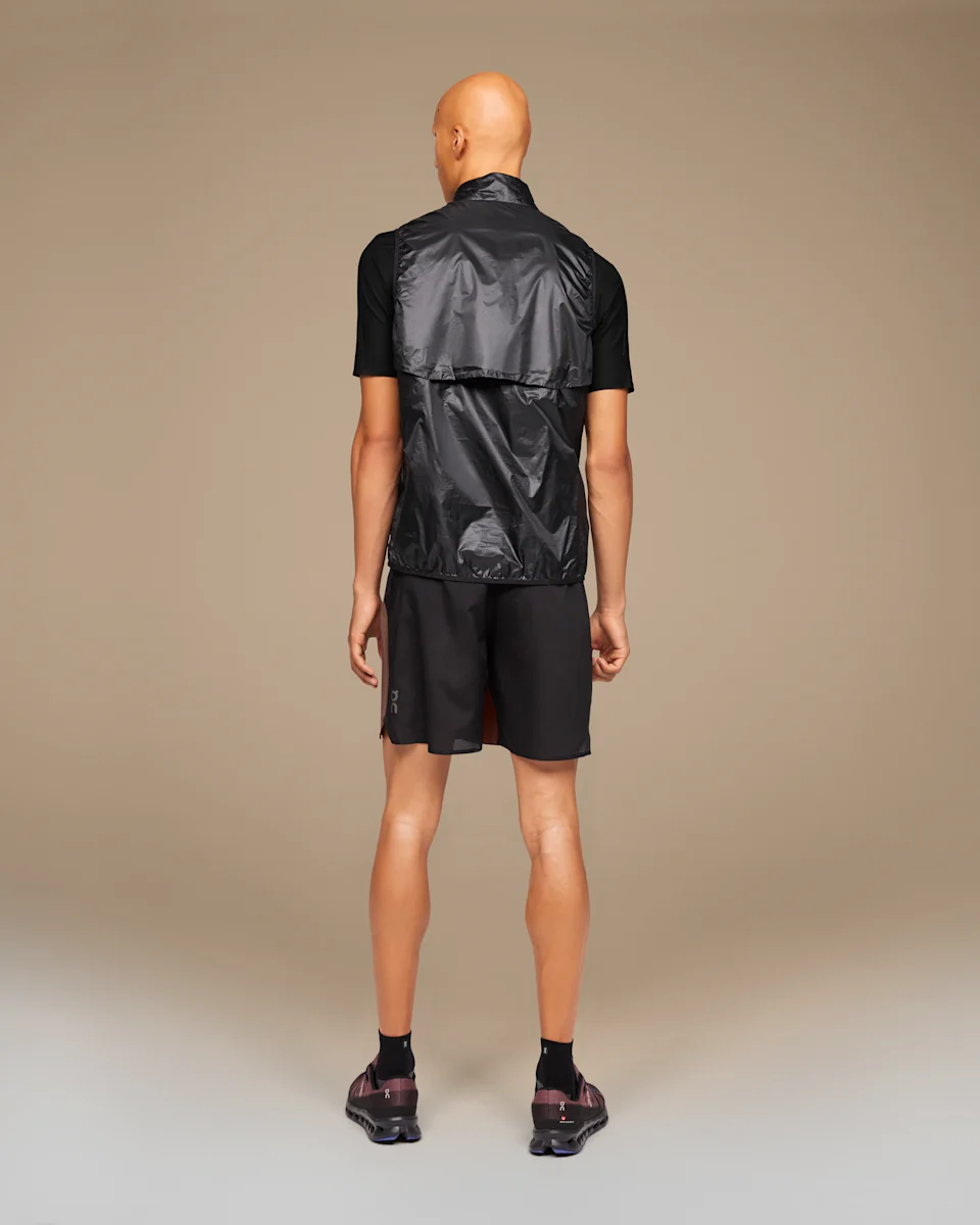 On Weather Vest Black Masculino