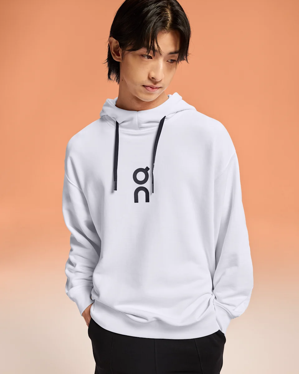 On Club Hoodie White Masculino