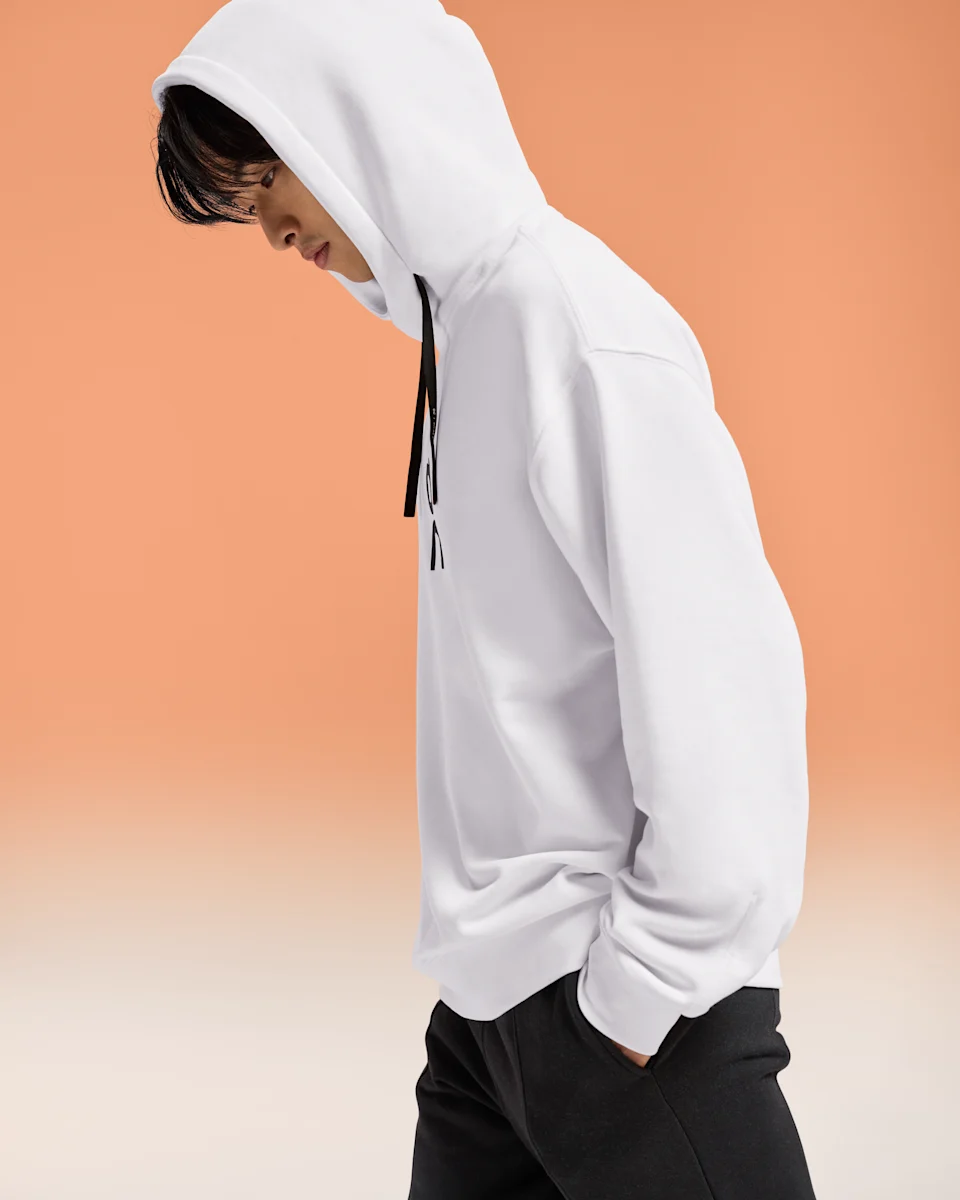 On Club Hoodie White Masculino