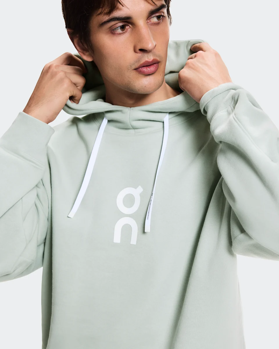 On Club Hoodie Mineral Masculino