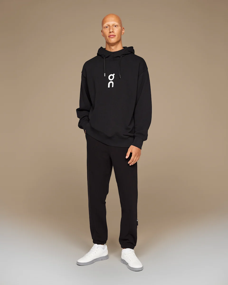 On Club Hoodie Black Masculino