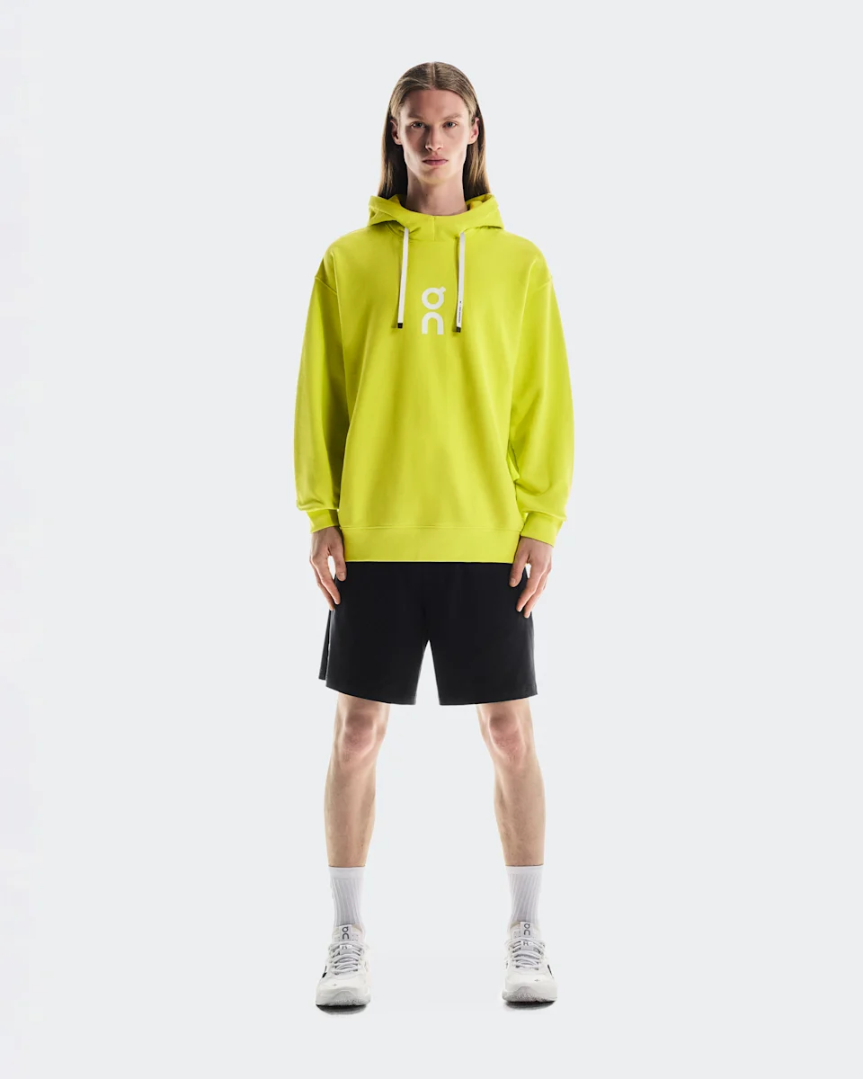 On Club Hoodie Lime Masculino