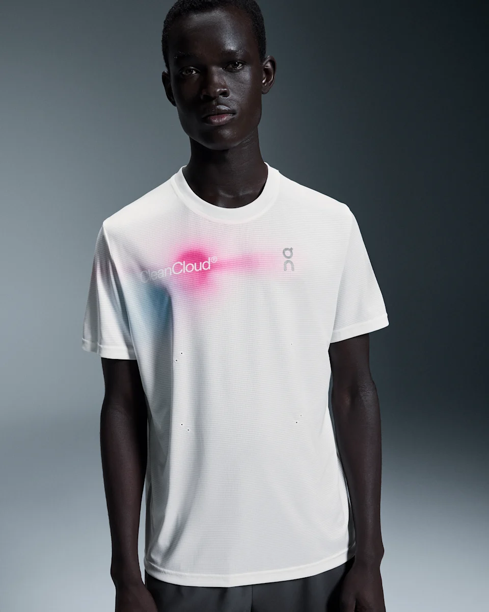 On Pace-T Undyed & Pink Masculino