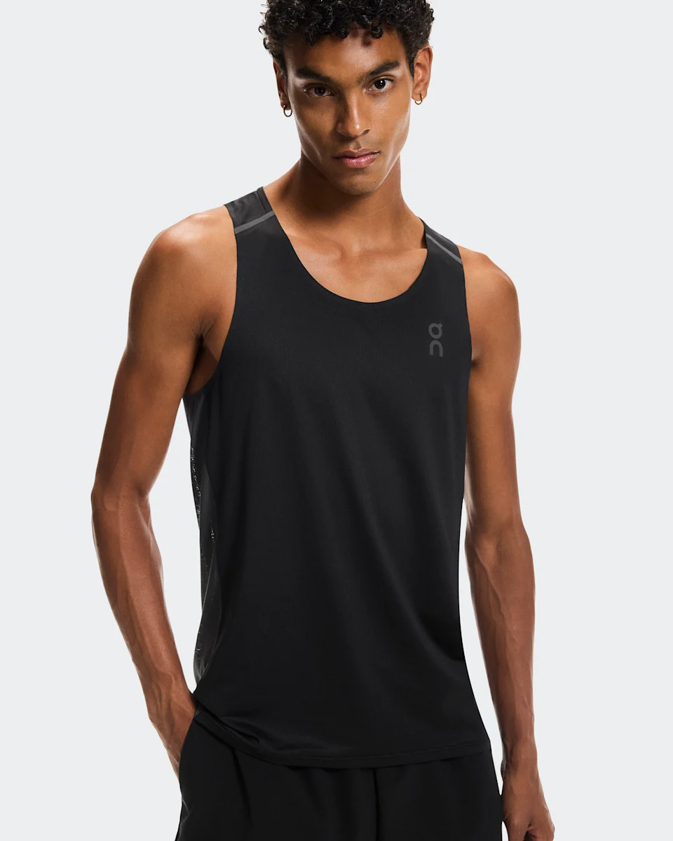On Performance Tank Black & Eclipse Masculino