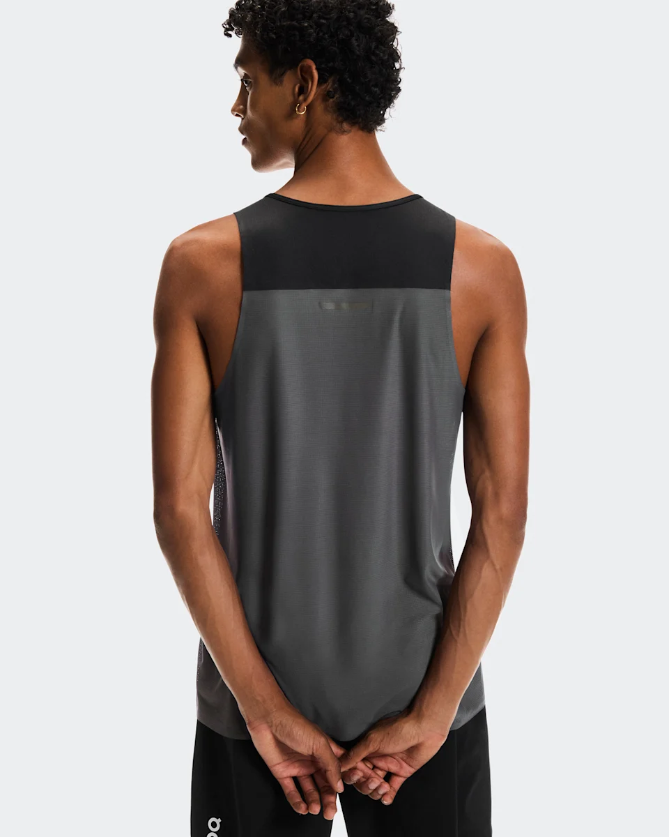 On Performance Tank Black & Eclipse Masculino