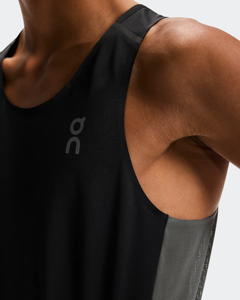 On Performance Tank Black & Eclipse Masculino