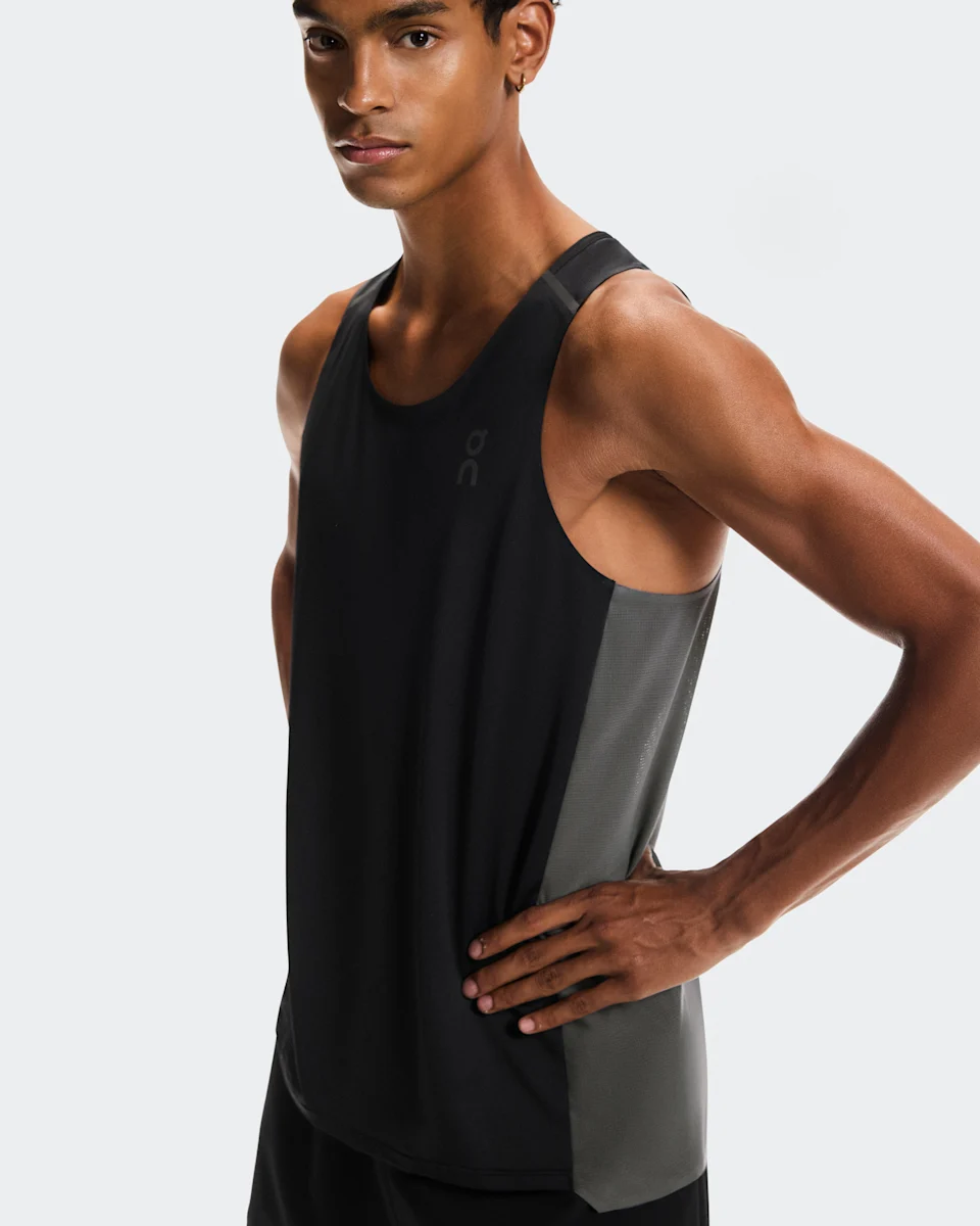 On Performance Tank Black & Eclipse Masculino