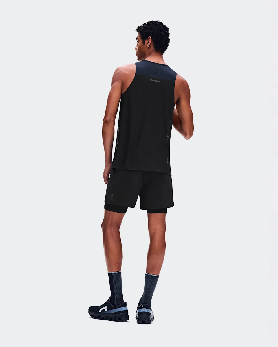 On Performance Tank Navy & Black Masculino