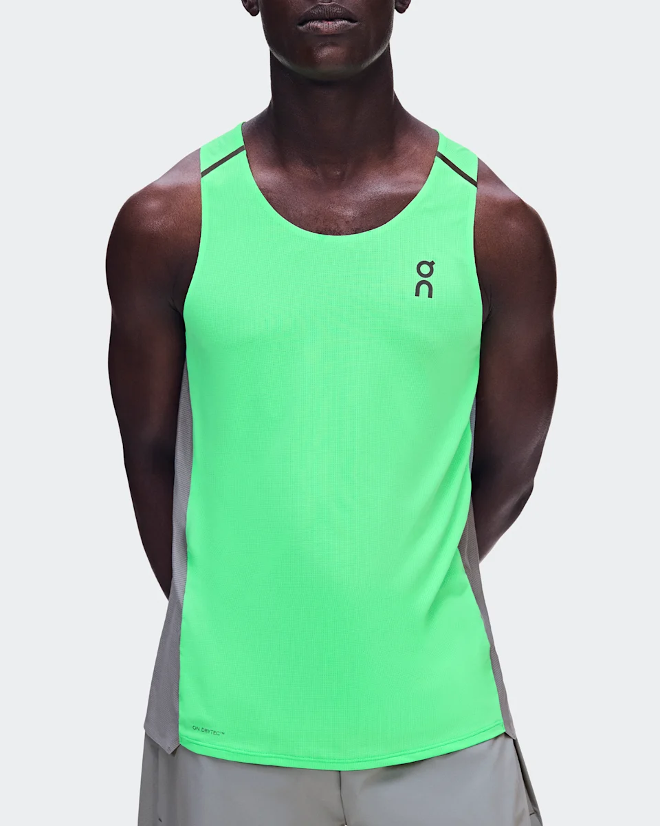 On Performance Tank Verdite & Apollo Masculino