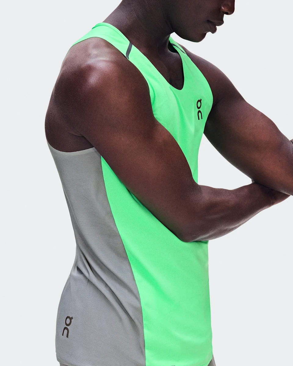 On Performance Tank Verdite & Apollo Masculino