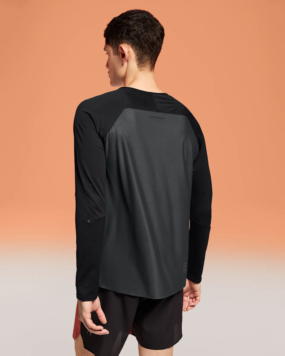 On Performance Long-T Black & Eclipse Masculino