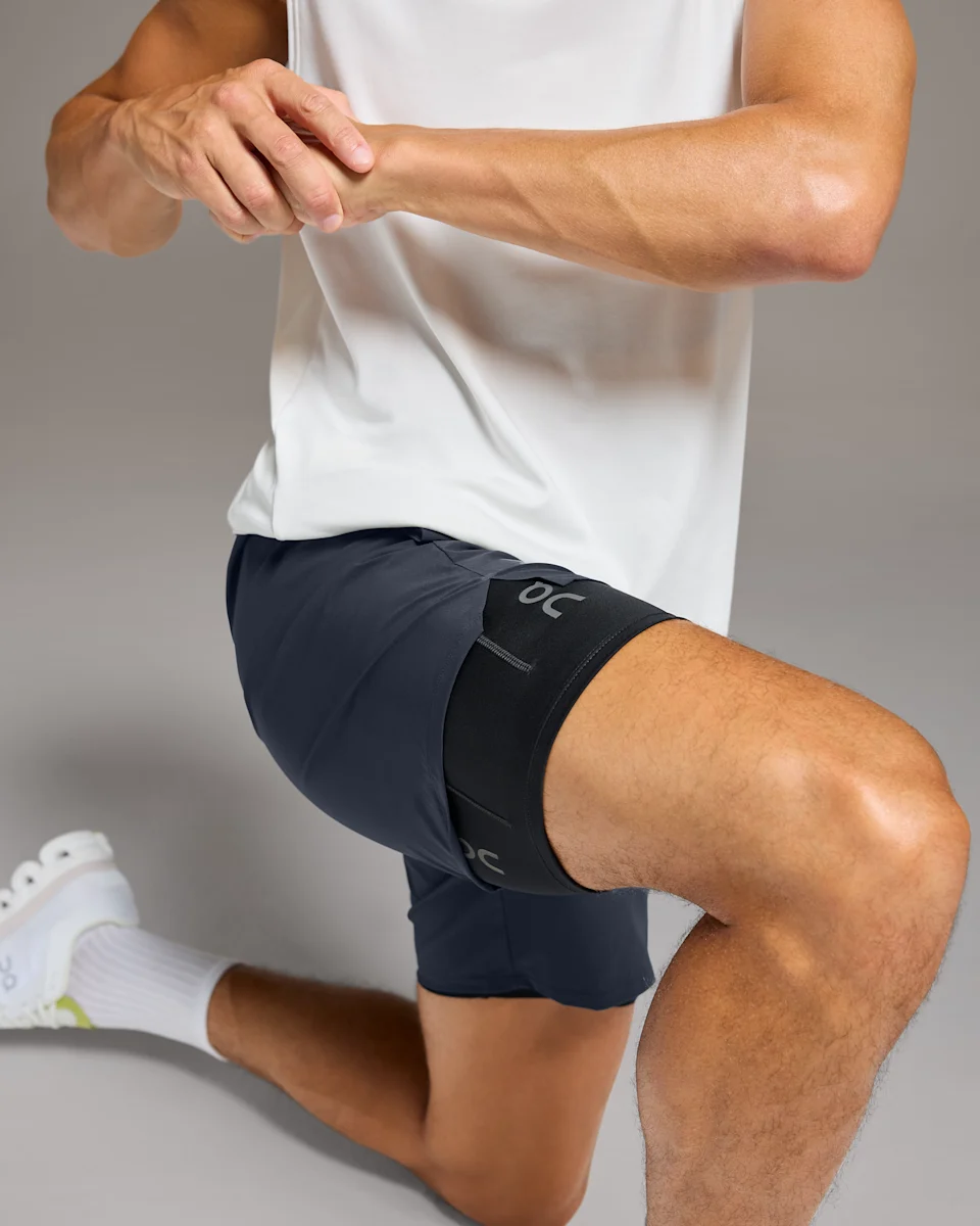 On Performance Hybrid Short Navy Masculino