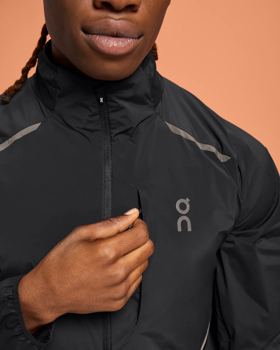 On Weather Jacket Black Masculino