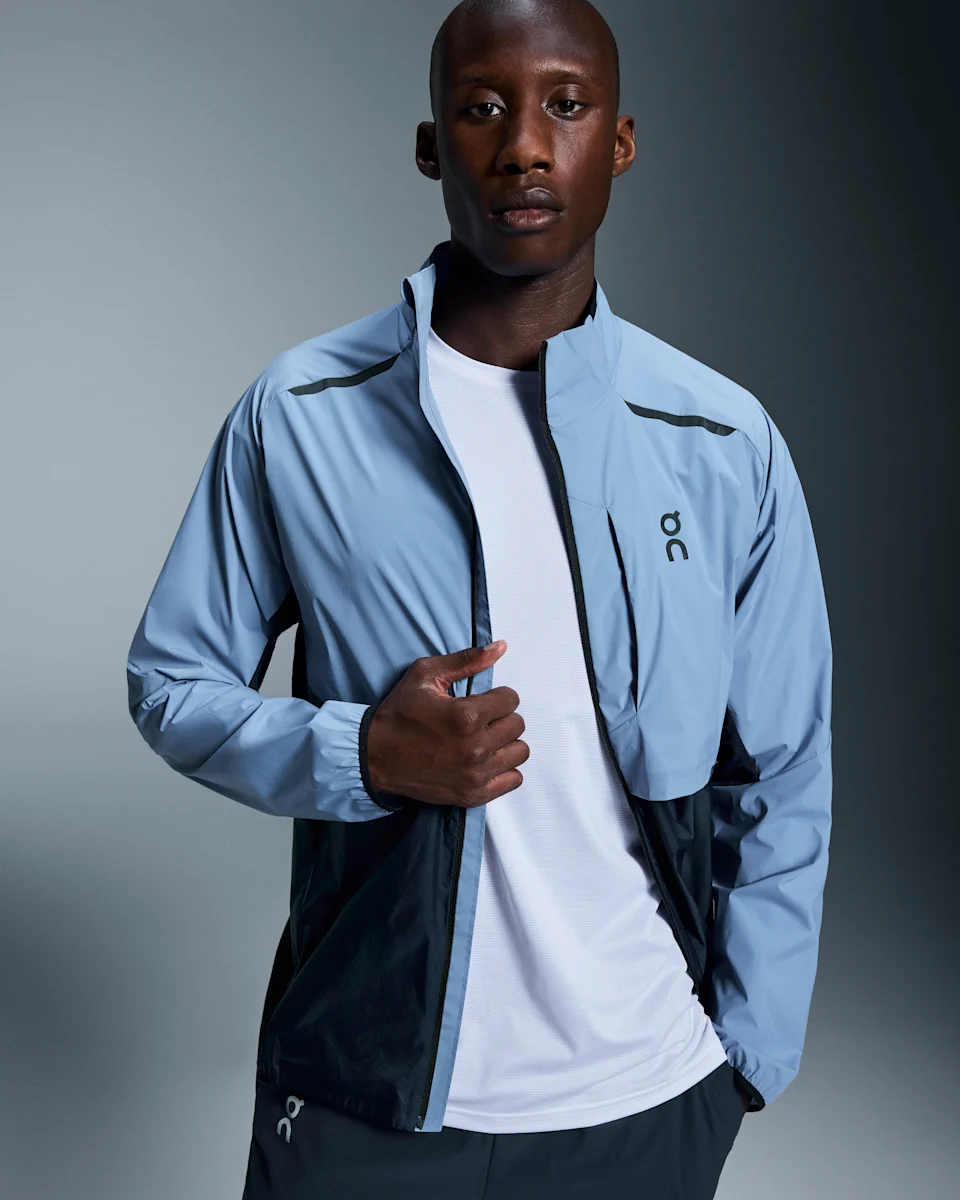 On Weather Jacket Chambray & Midnight Masculino