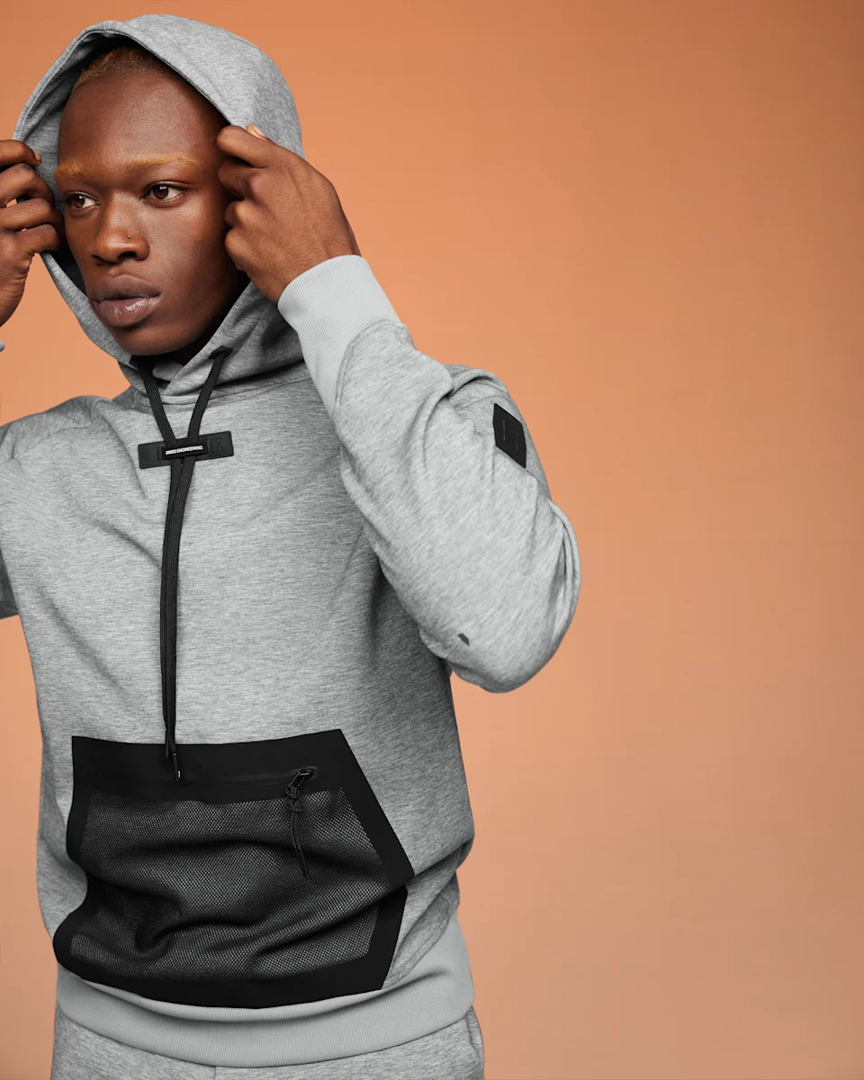 On Hoodie Grey Masculino