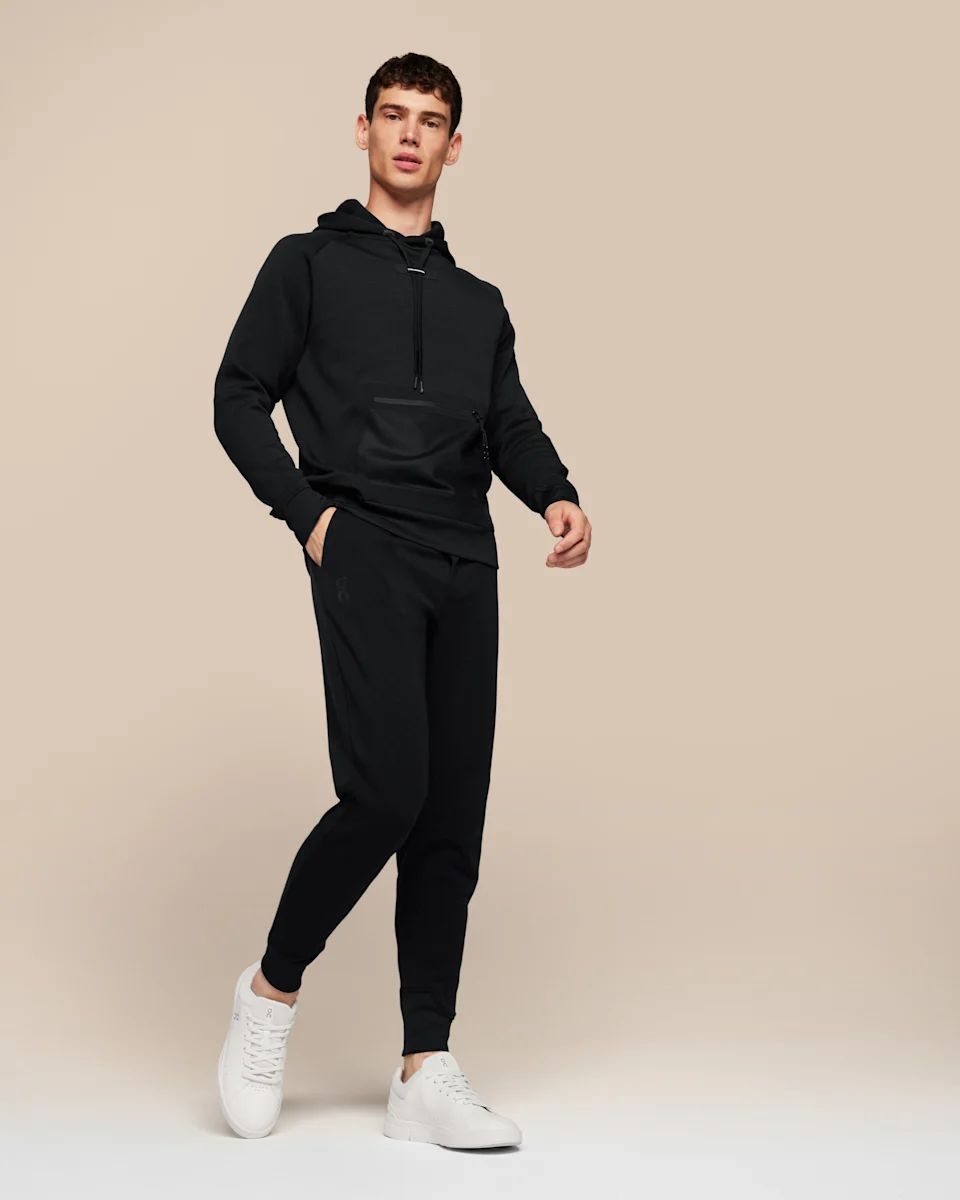 On Hoodie Black Masculino