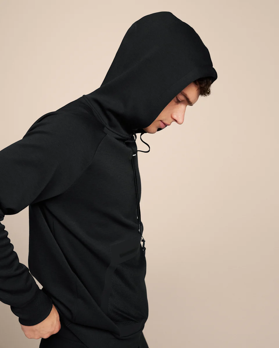 On Hoodie Black Masculino