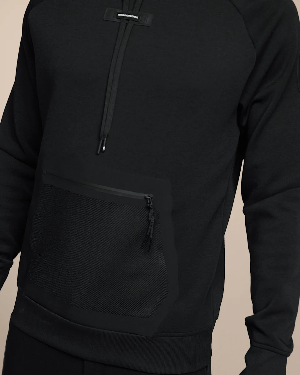 On Hoodie Black Masculino