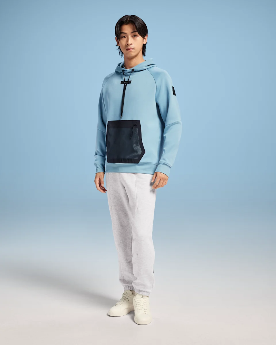 On Hoodie Coast Masculino – Conforto diário, treinamento, tecido técnico