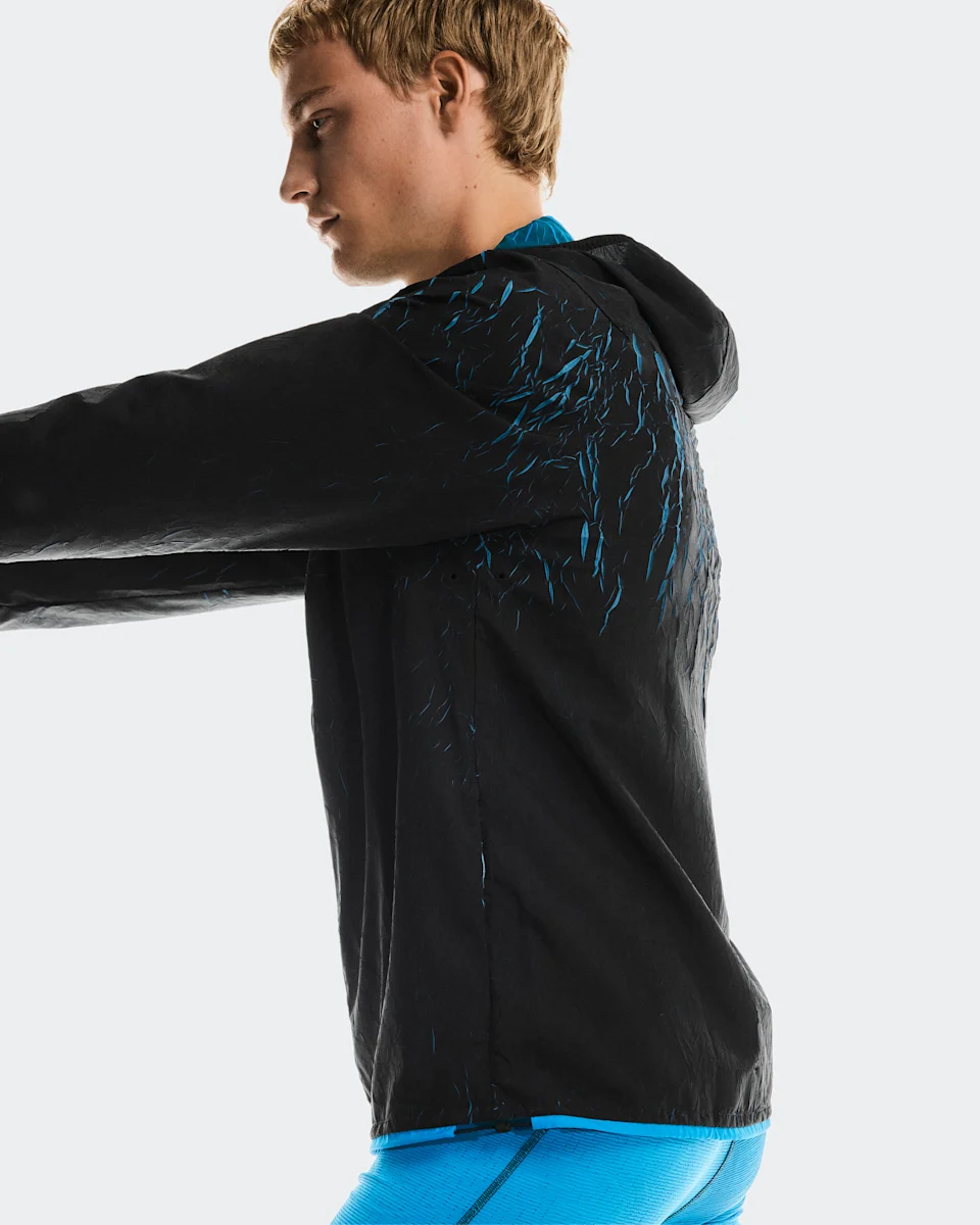 On Pace Run Jacket Malibu & Black Masculino