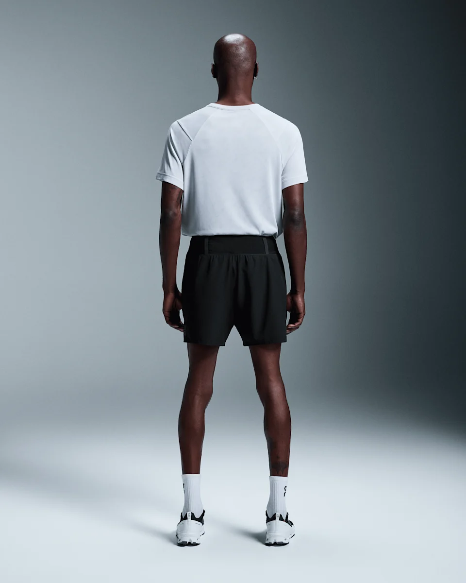 On Trail Shorts Black Masculino