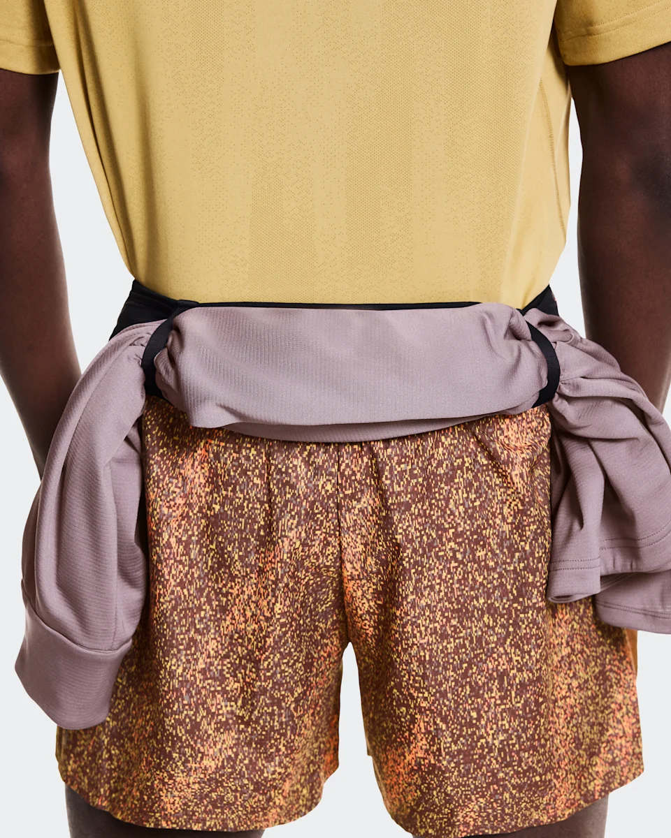 On Trail Shorts Black & Gobi Masculino