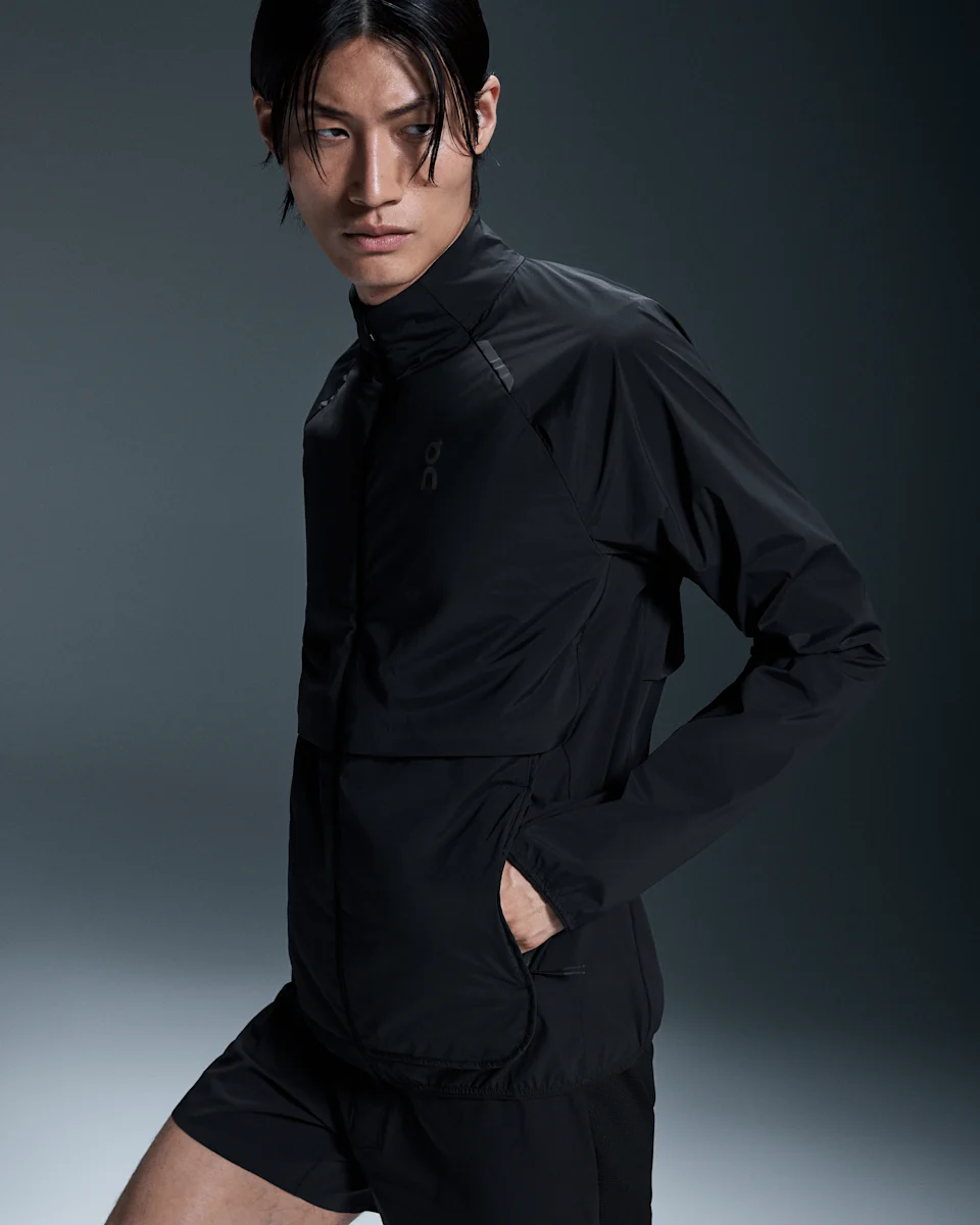 On Weather Jacket Insulated Black Masculino