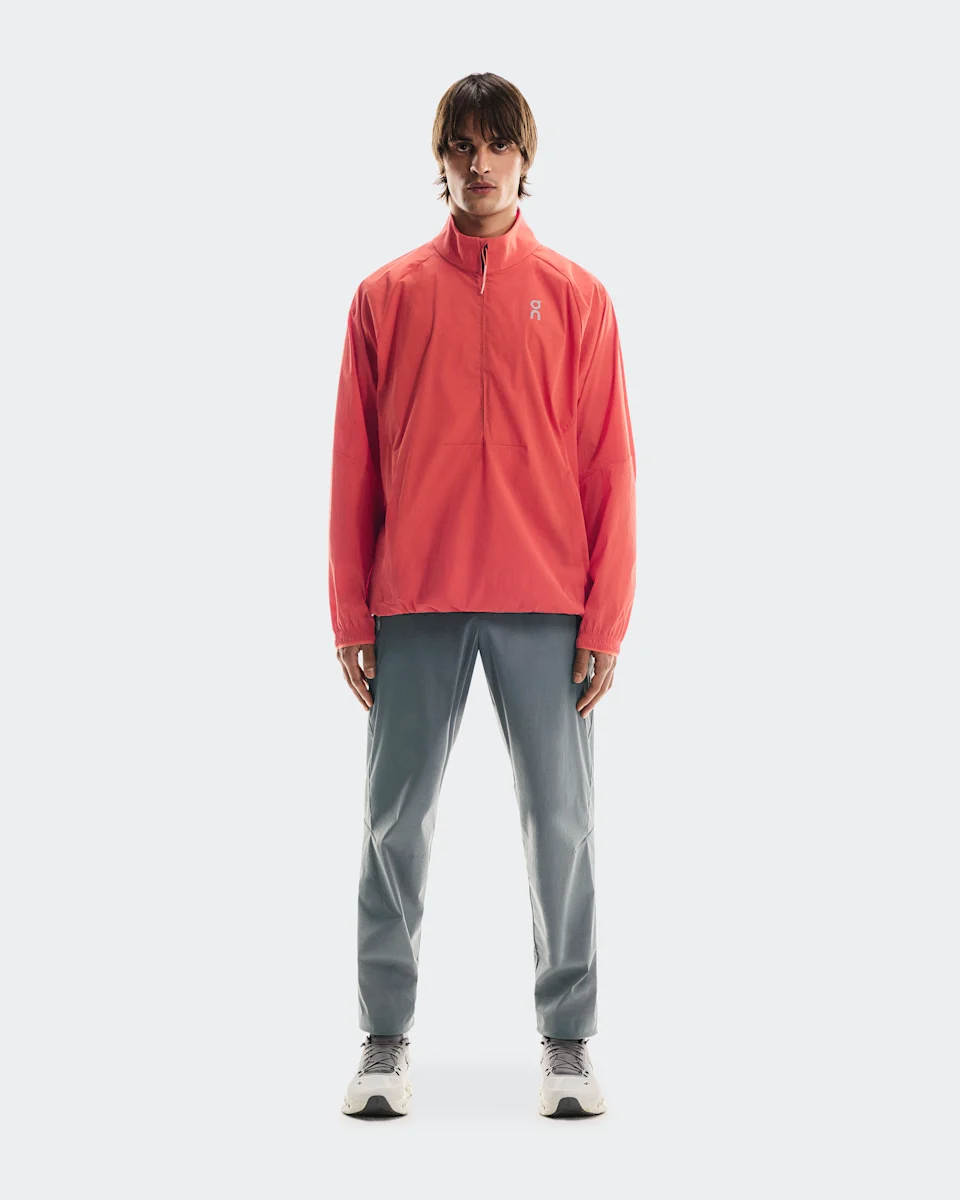 On All-Day 1/2 Zip Jacket Coral Masculino