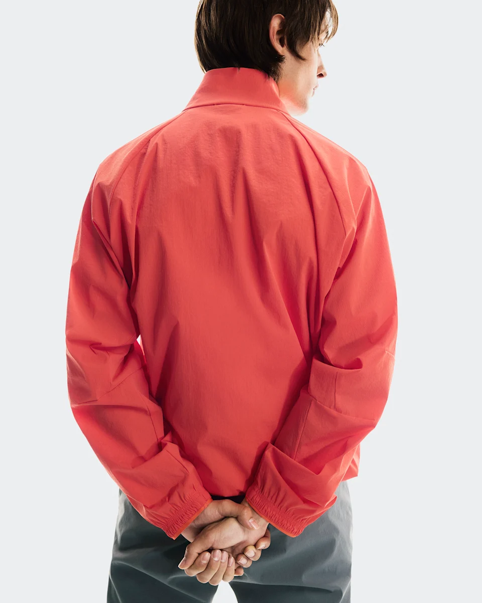 On All-Day 1/2 Zip Jacket Coral Masculino