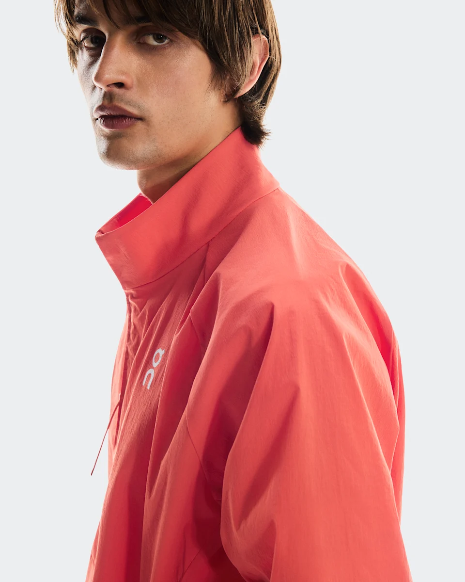 On All-Day 1/2 Zip Jacket Coral Masculino
