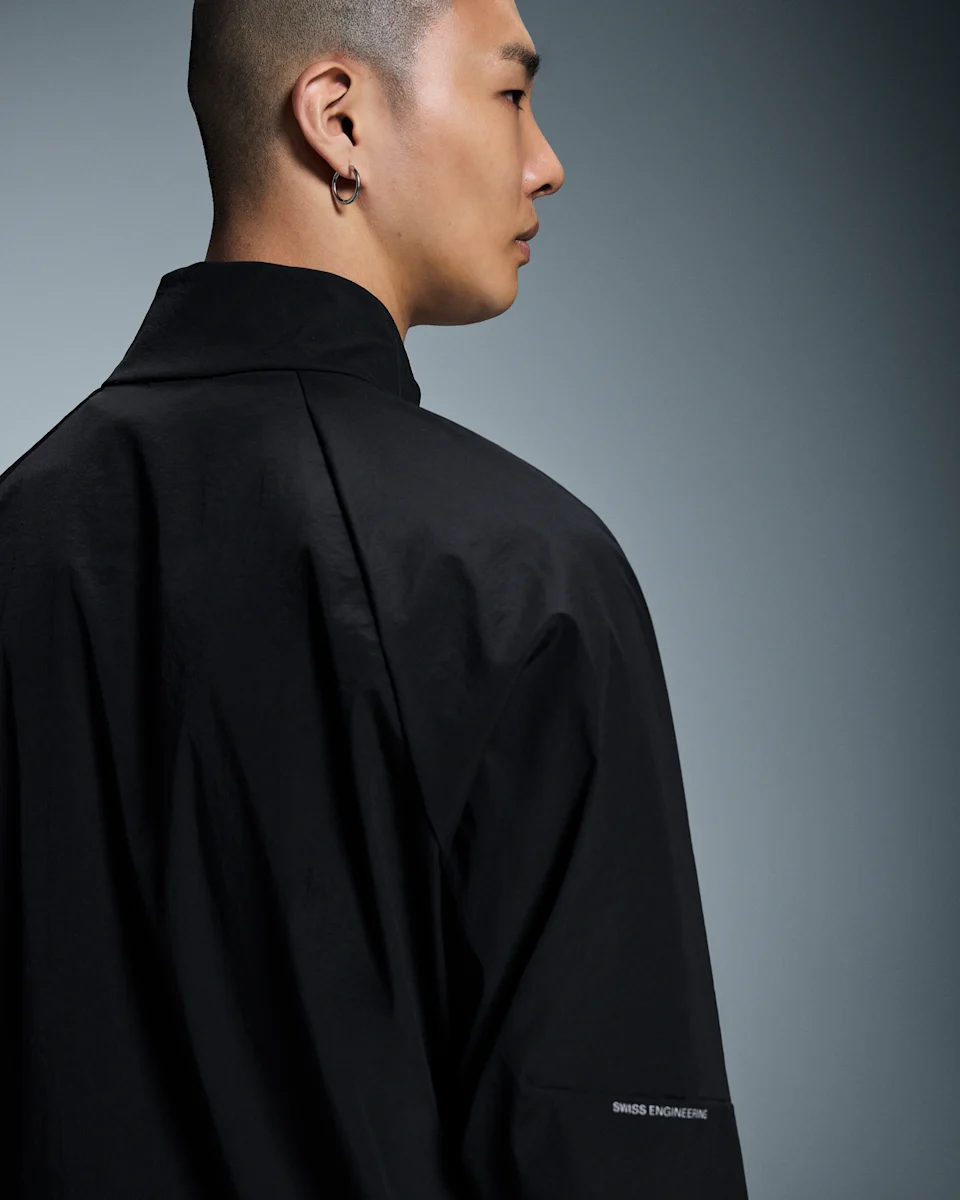 On All-Day 1/2 Zip Jacket Black Masculino