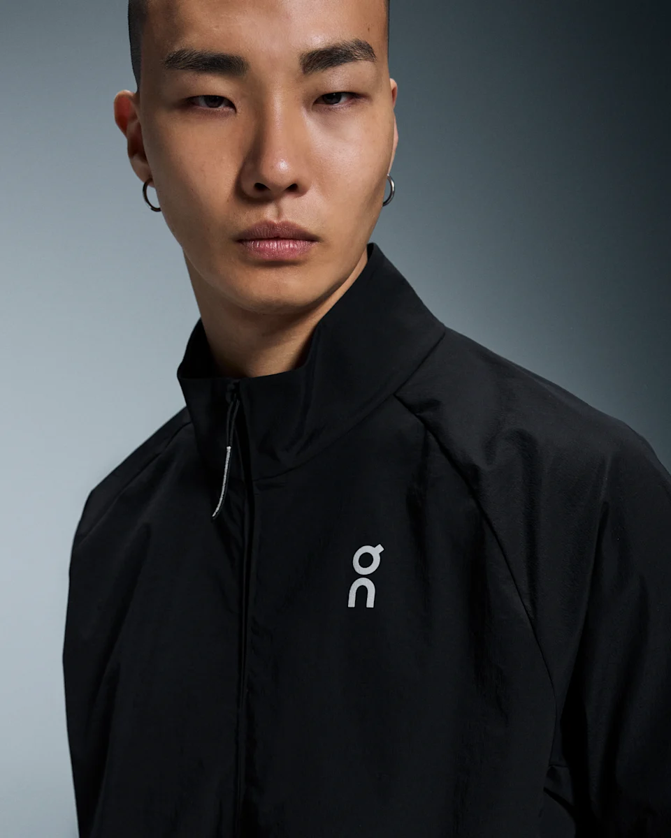 On All-Day 1/2 Zip Jacket Black Masculino