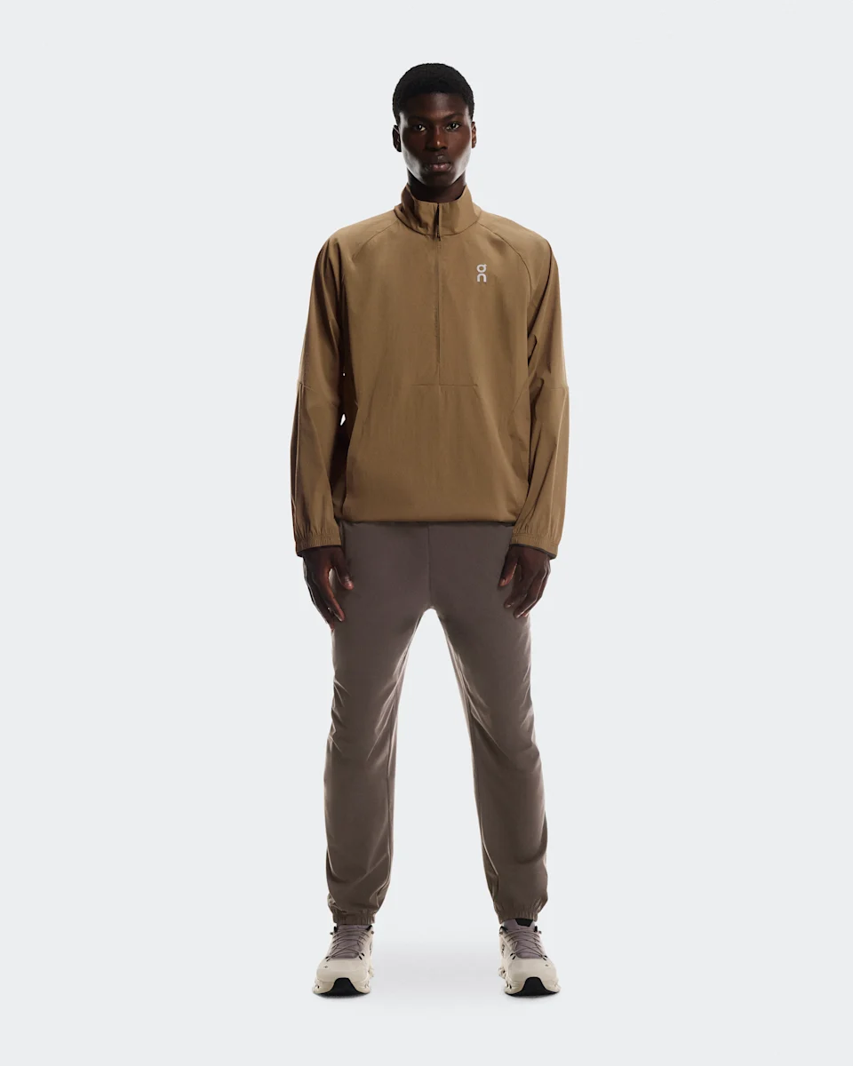 On All-Day 1/2 Zip Jacket Nutmeg Masculino