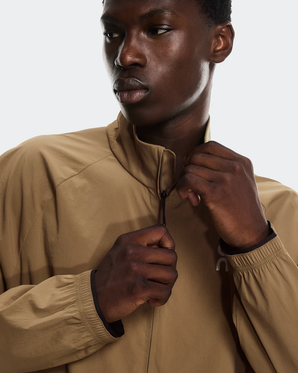 On All-Day 1/2 Zip Jacket Nutmeg Masculino