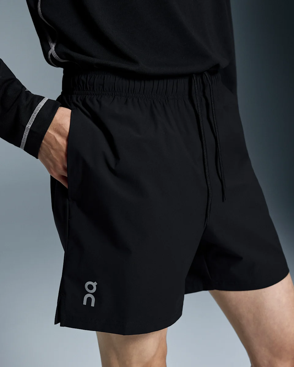 On 5" Core Shorts Black Masculino