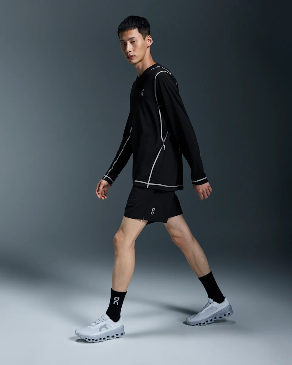 On 5" Core Shorts Black Masculino