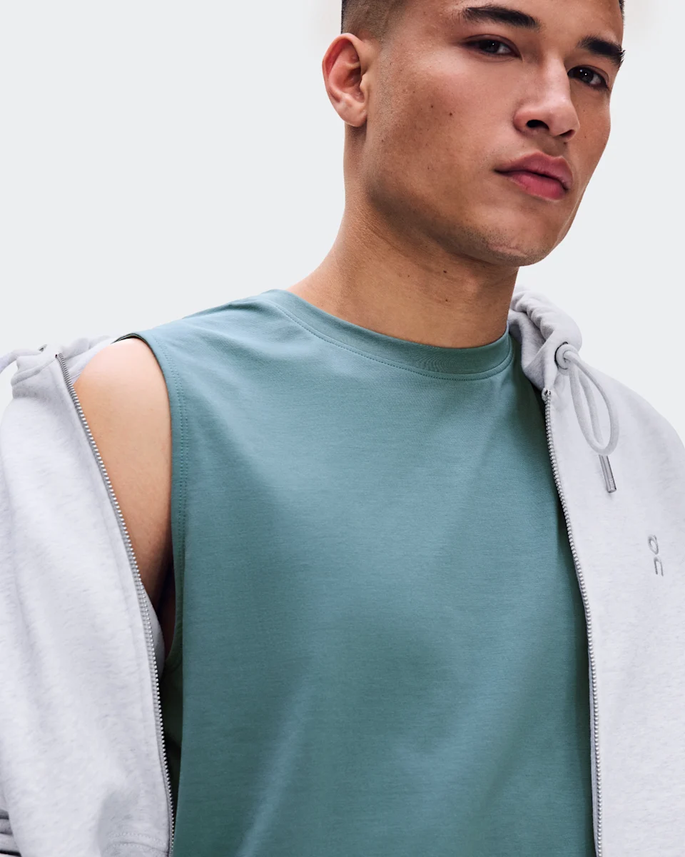 On Focus Tank Agave Masculino