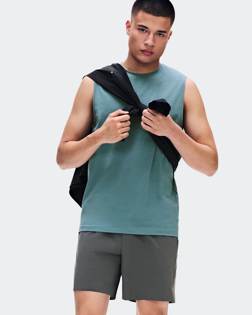 On Focus Tank Agave Masculino