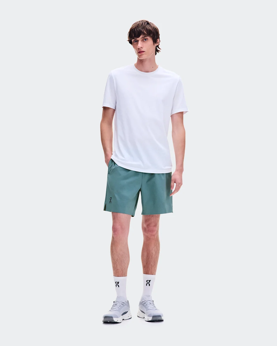 On Focus Shorts Agave Masculino