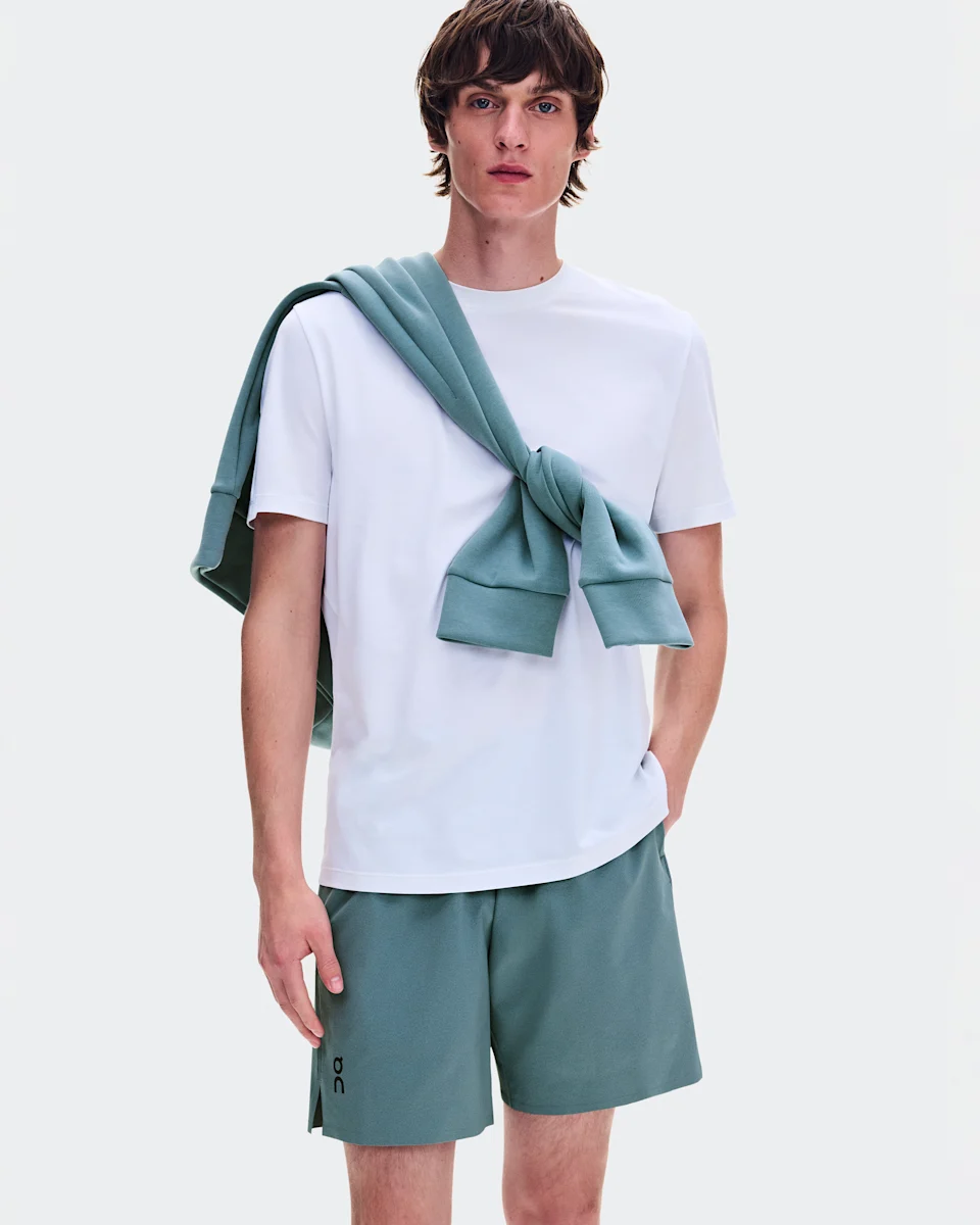 On Focus Shorts Agave Masculino