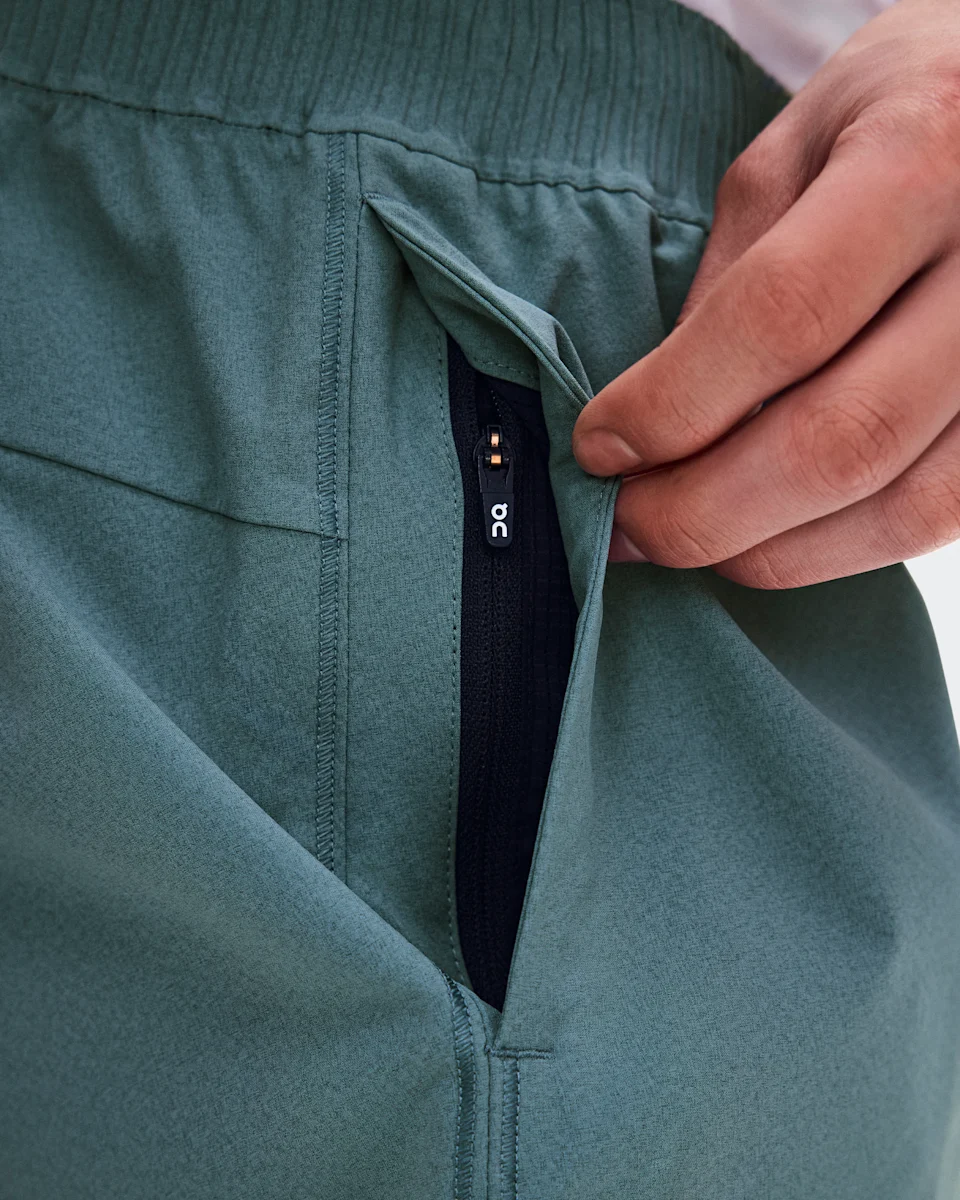 On Focus Shorts Agave Masculino