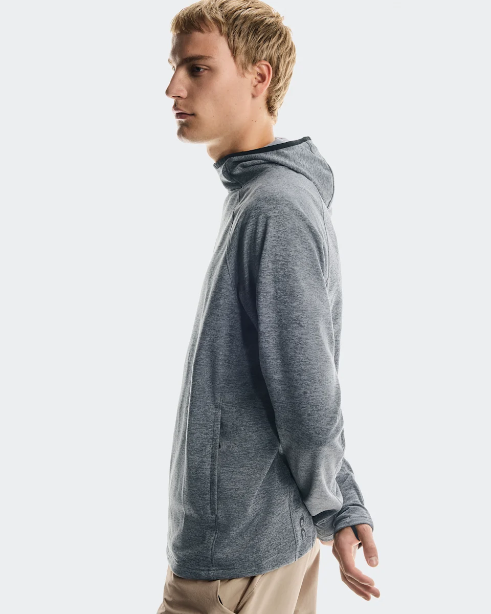 On Trek Hoodie Basalt Masculino