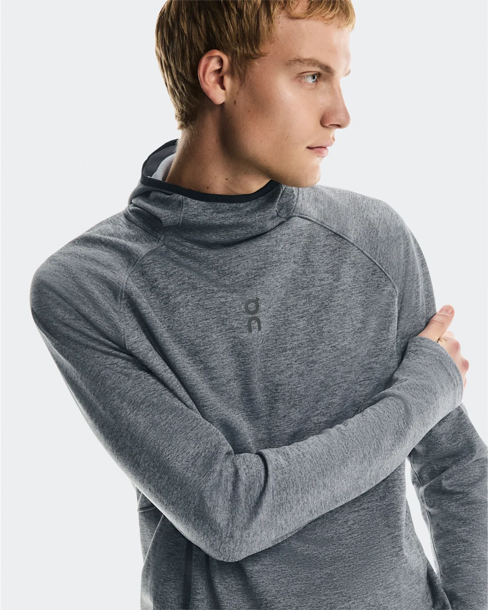 On Trek Hoodie Basalt Masculino