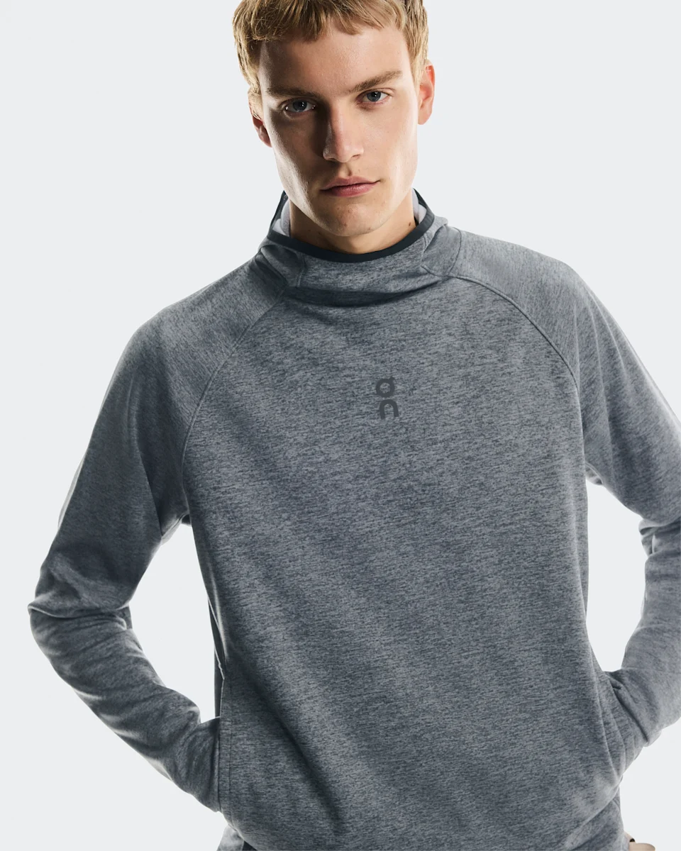 On Trek Hoodie Basalt Masculino