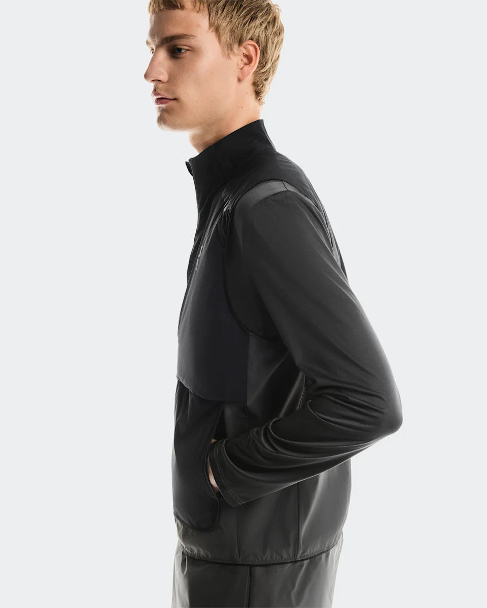 On Weather Vest Black & Eclipse Masculino