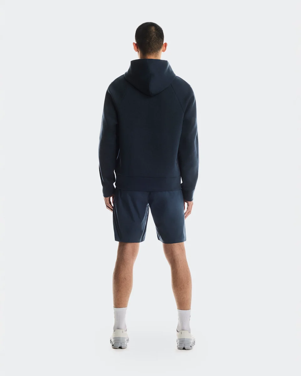 On Focus Tech Hoodie Navy Masculino