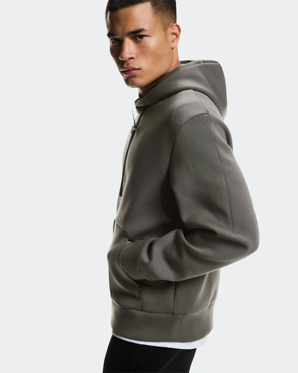 On Focus Tech Hoodie Shadow Masculino