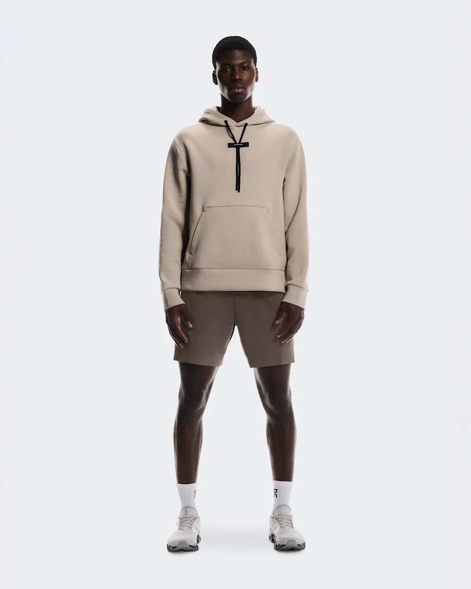 On Focus Tech Hoodie Desert Masculino