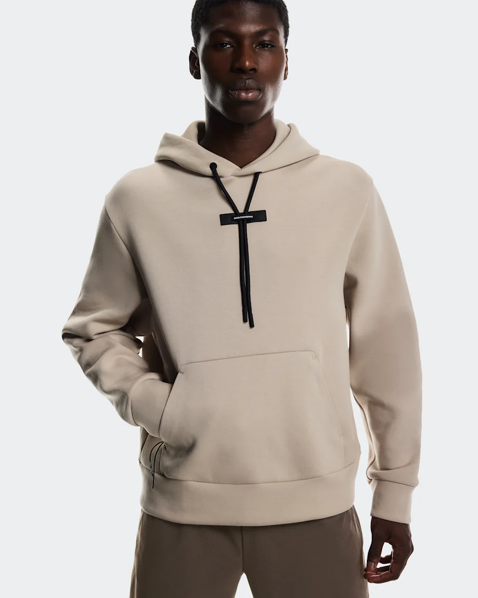 On Focus Tech Hoodie Desert Masculino