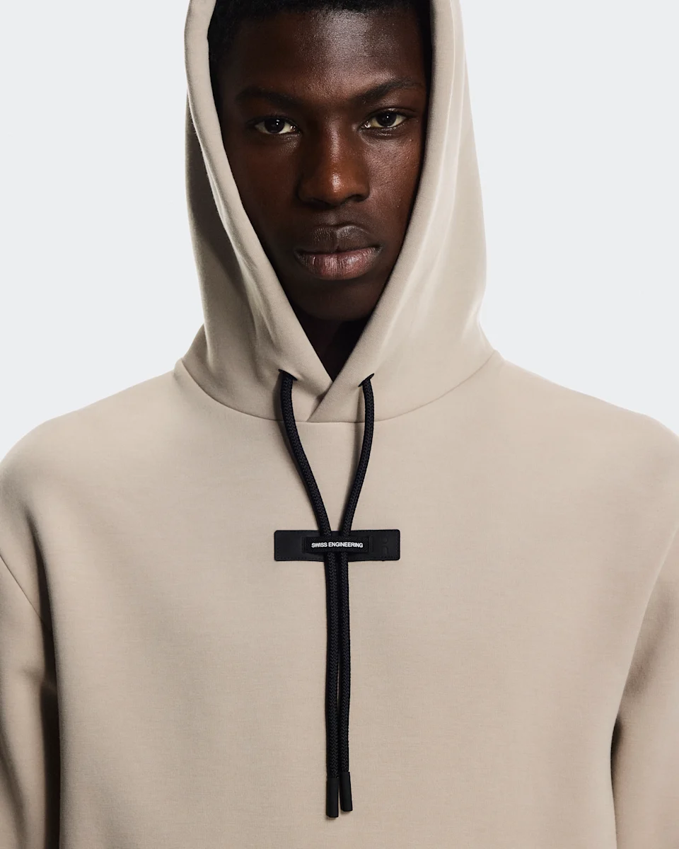 On Focus Tech Hoodie Desert Masculino
